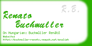 renato buchmuller business card